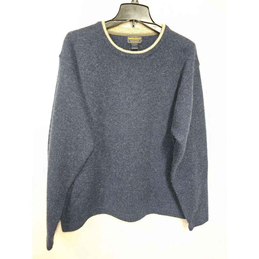 Vintage Woolrich‎ Sweater Men's Size XL Long Pit To Pit 27, Length 27